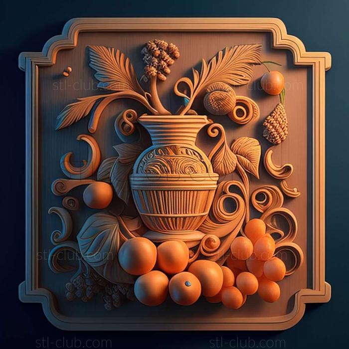 3D model still life (STL)